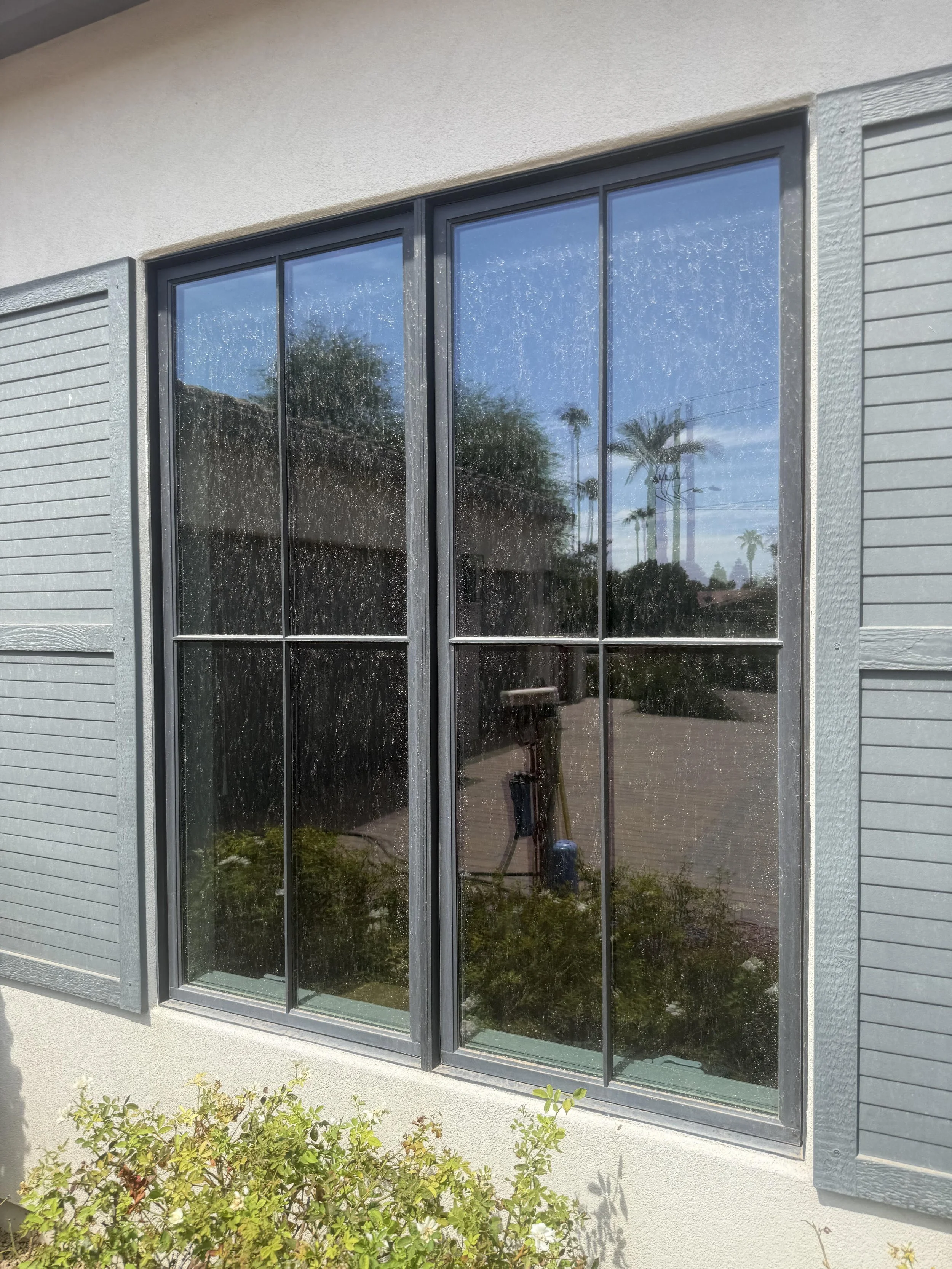 Clean window after cleaning